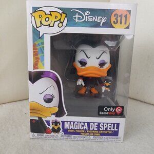Funko Pop! Magica De Spell Duck #311, Disney vinyl figurine Ducktales blackdress